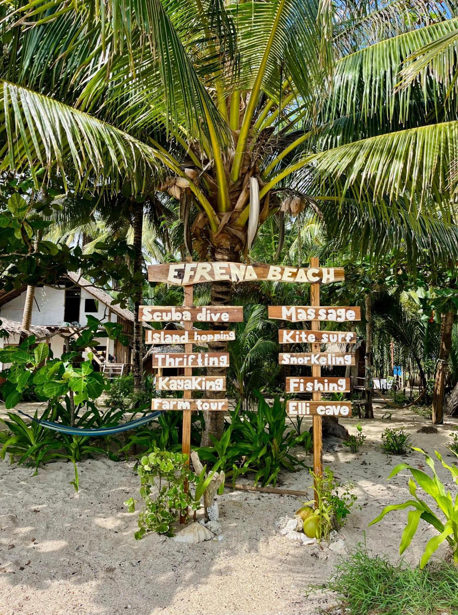 Efrena Agro Tourism Beach El Nido Esterno foto